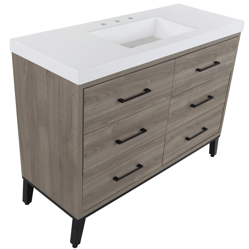Friedland 49" Single Bathroom Vanity Set & Reviews AllModern